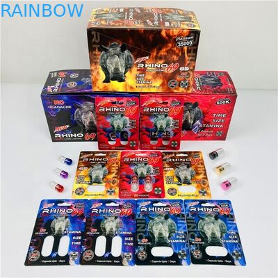 FDA Double Hole 89X127mm 3D Plastic Cards For Rhino 7