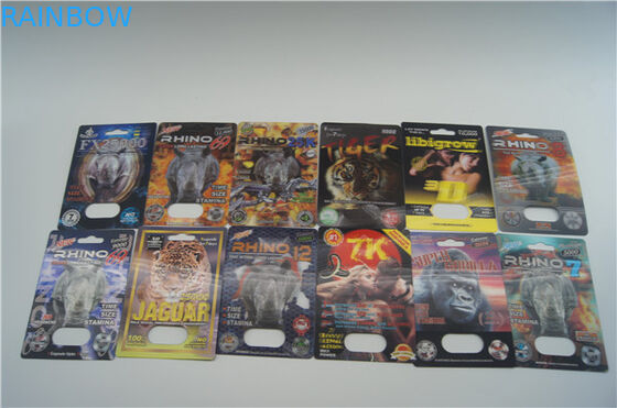 FDA Double Hole 89X127mm 3D Plastic Cards For Rhino 7