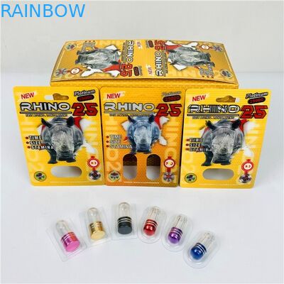 250G Ivory Rhino 69 1000k 3d Blister Card For Capsule Packaging