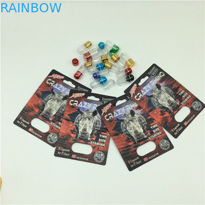 Crazy Rhino 69 Pills Packaging Box Rhino 7 For Male Sexual Pill