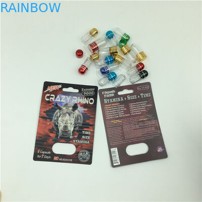 Crazy Rhino 69 Pills Packaging Box Rhino 7 For Male Sexual Pill
