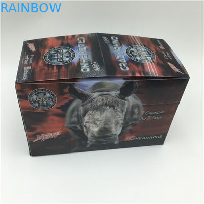 Crazy Rhino 69 Pills Packaging Box Rhino 7 For Male Sexual Pill