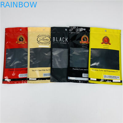 VMPET 1.2C Cmyk 200mic Plastic Tobacco Pouch Smell Proof Cigarillo Foil ISO