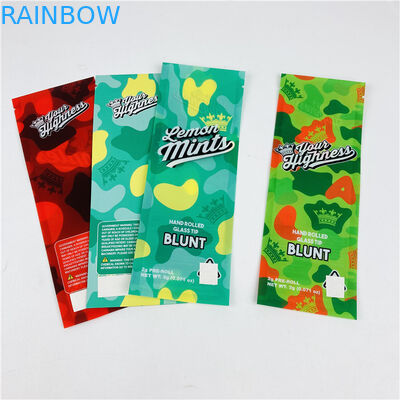 140mic VMPET Edible Mylar Plastic Bags MOPP Cigarillo Wraps Packaging Bags