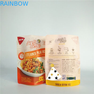 VMPET 12C PE Food Packaging Bag SGS With Zipper Hot Food Cakes