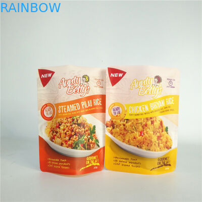VMPET 12C PE Food Packaging Bag SGS With Zipper Hot Food Cakes
