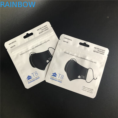 Cmyk MPET Plastic Retail Packaging Bag Upscale Vmpet For Foods Socks