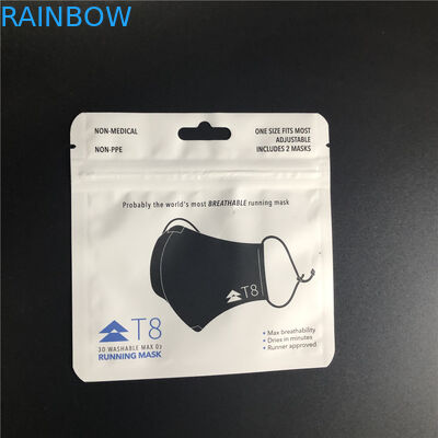 Cmyk MPET Plastic Retail Packaging Bag Upscale Vmpet For Foods Socks