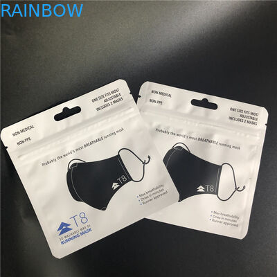 Cmyk MPET Plastic Retail Packaging Bag Upscale Vmpet For Foods Socks