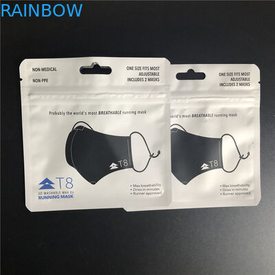 Cmyk MPET Plastic Retail Packaging Bag Upscale Vmpet For Foods Socks