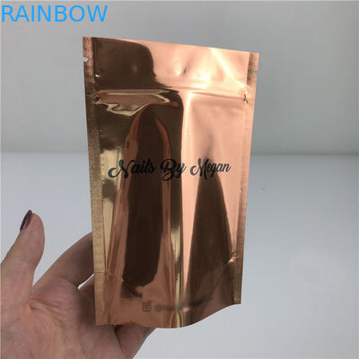 120mic MOPP CMYK Plastic Clothing Foil Bag SGS Clear Ziplock Mylar Bag