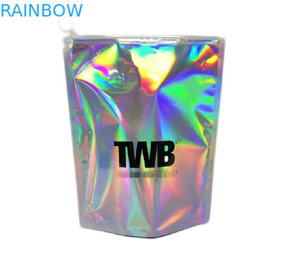 VMPET Mopp 110mic Clothing Plastic Packaging Bag Cmyk With Window