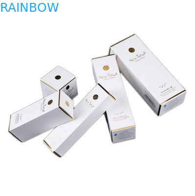 SGS CMYK Paper Cosmetics Packaging Boxes 2oz 60ml 30ml Foil Stamping