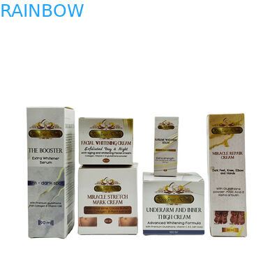 SGS CMYK Paper Cosmetics Packaging Boxes 2oz 60ml 30ml Foil Stamping