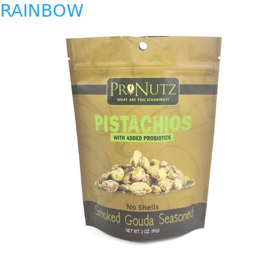 MOPP Gravure ISO VMPET Matte Zip Lock Bags 14g Resealable For Food