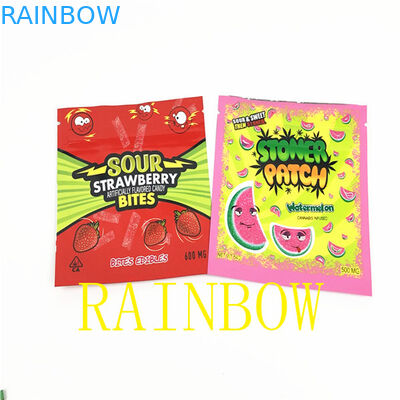 100mic CMYK 7g Aluminum Foil Mylar Bag Pouch Flower Seed VMPET FDA