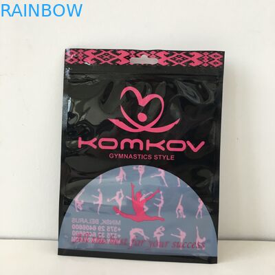 Sock 13x21cm MOPP Ziplock Plastic Zipper Bag VMPET Pantone For Sport Socks