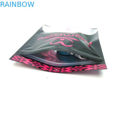 240mic CMYK MOPP Opp Bags Garment Zipper Frosted VMPET For Clothing