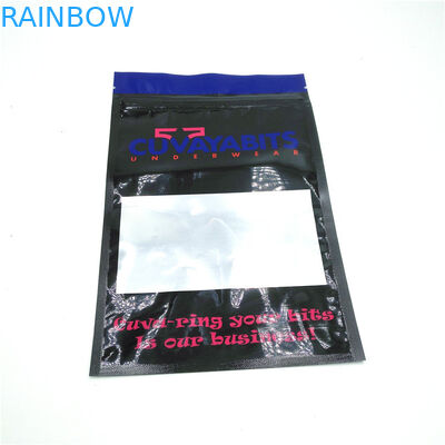 240mic Transparent Rotogravure Printing Opp Bags CMYK VMPET Clear Ziplock Bag