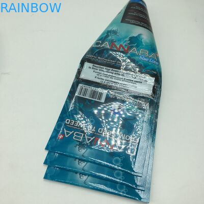 Digital Printing ZIplock Cigar Tobacco Leaf Packaging Bags Plastic Mylar Packaging Bags Plastic CBD Pockets Wrappers