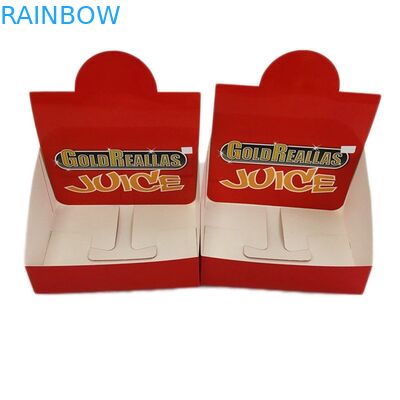 Custom Logo Energy Drink Paper Counter Display Box Energy Bars Chocolate Protein Bars Packaging Boxes