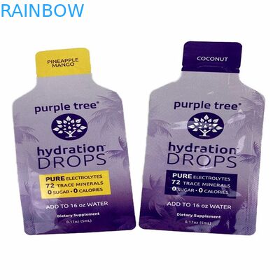 Custom Made Cereal Edibles Mylar Bags Peanut Butter Chocolate Cream Oil Packaging Powder Sachet Smell Proof Bags