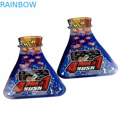 Custom Made Cereal Edibles Mylar Bags Peanut Butter Chocolate Cream Oil Packaging Powder Sachet Smell Proof Bags