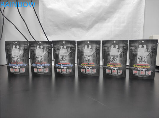 SGS 12C 1.2C VMPET Stand Up Zipper Bag Glossy Matt OPP AL For Dried Fruits