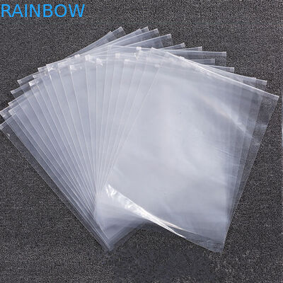 200mic CMYK PVC CPE Slider Zipper Bags Matt Finish 8c For Cloth Underwear