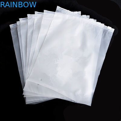 30x40cm CMYK Clothes Ziplock Packaging Bag ny 1.5c Plastic Transparent Zipper Bag