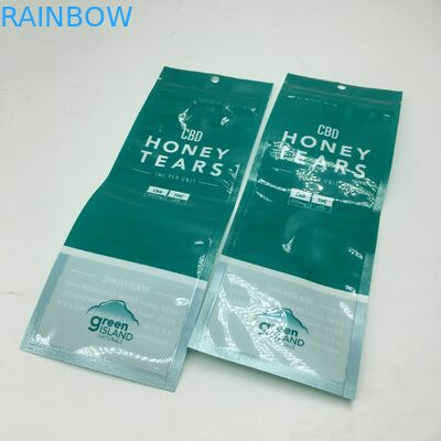 SGS ISO VMPET Ziplock Plastic Pouches Packaging Cbd Honey BOPP