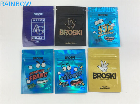 1/6 Bags Herbal Incense Packaging Moisture Proof Aluminum Plating 12C VMPET