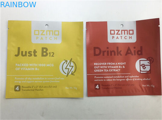 Matte OPP 12C PE Snack Plastic Packing Bag SGS Mylar Laminated Plastic Bag