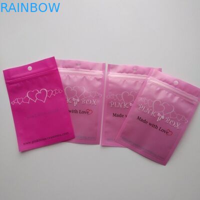 Laminated CMYK PA 1.5C Plastic Packaging Bag VMPET Jewelry Plastic Flat Pouches