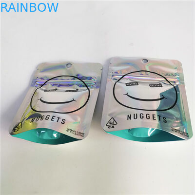 3.5g Cbd Herbal Incense Packaging Matte Glossy 12C VMPET Cbd Zipper Bag
