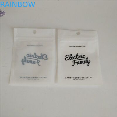 PET NY 200mic CMYK Plastic Pouches Packaging SGS VMPET For Earring Bracelet