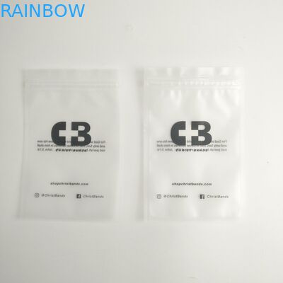 PET NY 200mic CMYK Plastic Pouches Packaging SGS VMPET For Earring Bracelet