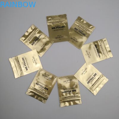 Gravure 100mic CMYK Plastic Pouches Packaging SGS VMPET Flat Zipper Pouch