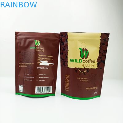 MOPP 200mic SGS CMYK Aluminum Foil Pouches vmpet Drip Coffee Filter Bag