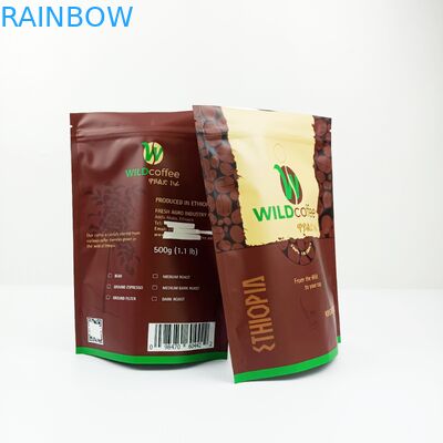 MOPP 200mic SGS CMYK Aluminum Foil Pouches vmpet Drip Coffee Filter Bag