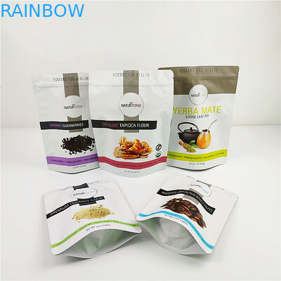 CBD CMYK Gravure Herbal Incense Packaging 90mic CMYK Foil Pouch Packaging