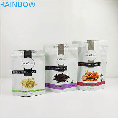 VMPET 90mic Mylar Food Packaging Bag Aluminum Foil Powder 0.2mm Thickness