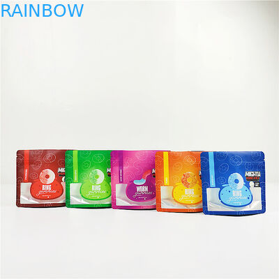 SGS 80mic CMYK Herbal Incense Packaging 200g MOPP Aluminum Foil Mylar Bag