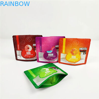 SGS 80mic CMYK Herbal Incense Packaging 200g MOPP Aluminum Foil Mylar Bag