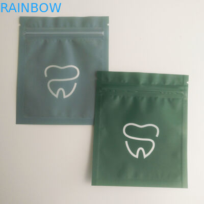 90mic MOPP Mylar Ziplock Pouch CMYK MATT For Invisible Aligner