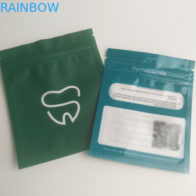 90mic Matt MOPP PE Plastic Mylar Pouch Grip Seal For Pearl Aligners