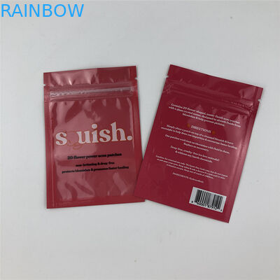 120mic MOPP Gravure Mylar Zipper Bag 0.7c Al With Clear Front Window