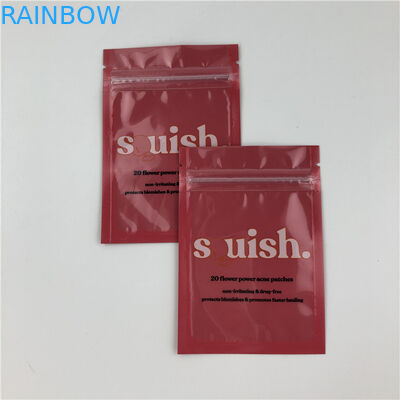 120mic MOPP Gravure Mylar Zipper Bag 0.7c Al With Clear Front Window