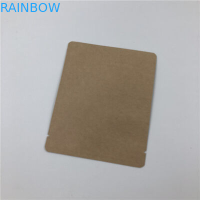 Aluminized Waterproof food packaging three side seal kraft paper bag Drip Fliter Food Grade Food Packets