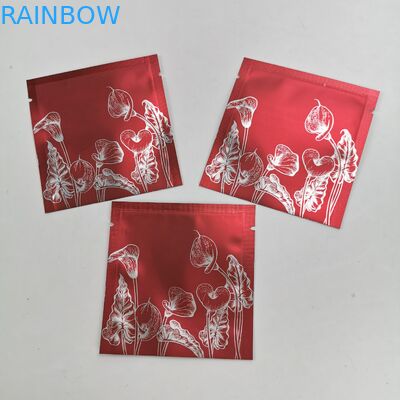 Small Three-side Seal Mini Cosmetic Cotton Bags Packet Packaging Customized Food Zipper Bag Heat Seal Bags